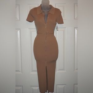 NWT Open Back Midi Dress